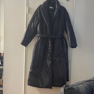Calvin Klein Black Puffer Coat